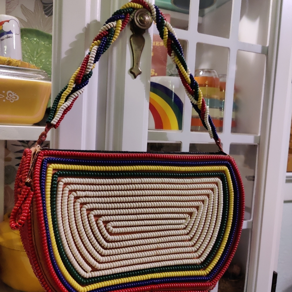 Vintage Telephone Shoulder Bag circa 1940s